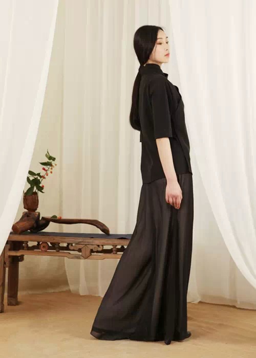  中式棉麻服装_茶服之美_禅茶服批发品牌