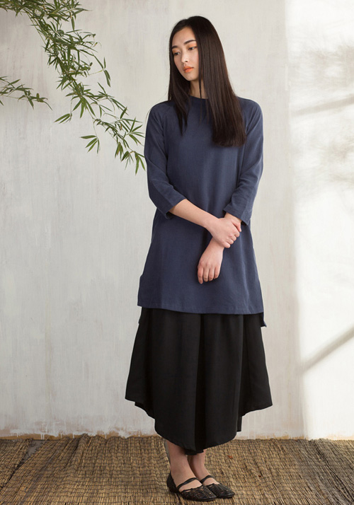  中式棉麻服装_茶服之美_禅茶服批发品牌