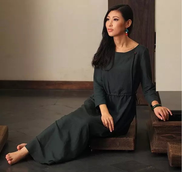  中式棉麻服装_茶服之美_禅茶服批发品牌