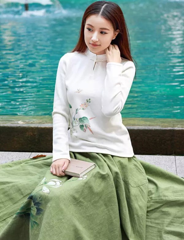  中式棉麻服装_茶服之美_禅茶服批发品牌